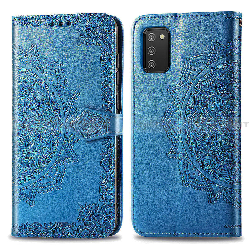 Custodia Portafoglio In Pelle Fantasia Modello Cover con Supporto per Samsung Galaxy F02S SM-E025F