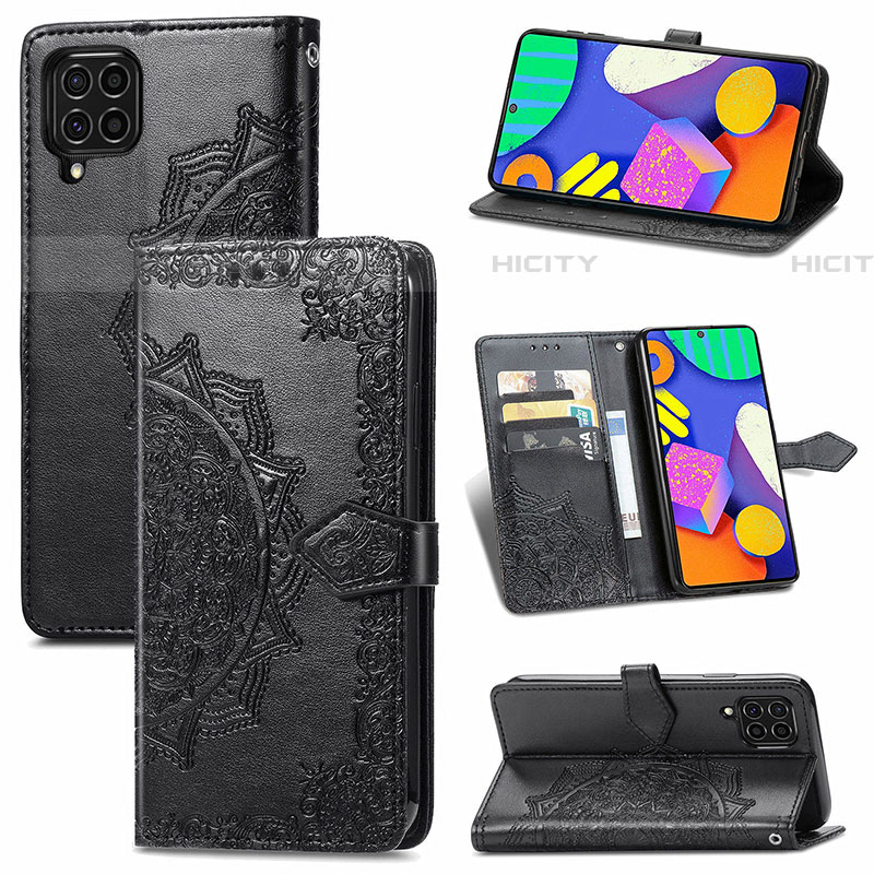 Custodia Portafoglio In Pelle Fantasia Modello Cover con Supporto per Samsung Galaxy F62 5G