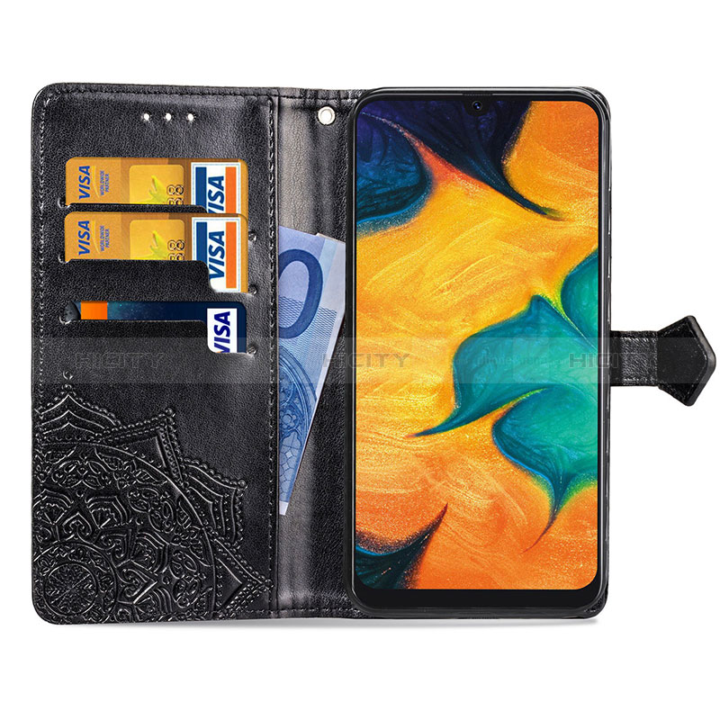 Custodia Portafoglio In Pelle Fantasia Modello Cover con Supporto per Samsung Galaxy M10S