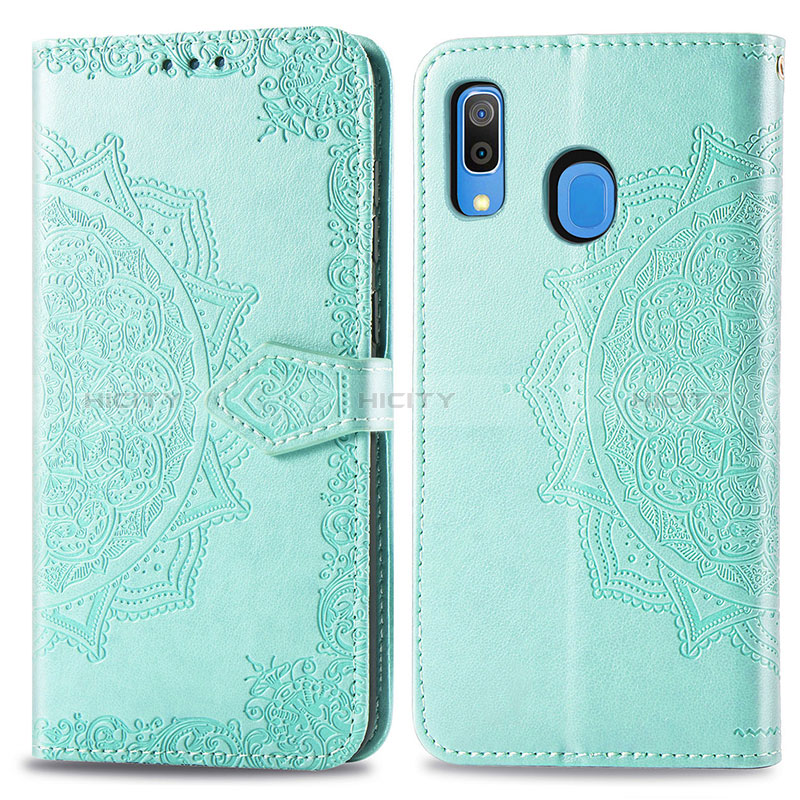 Custodia Portafoglio In Pelle Fantasia Modello Cover con Supporto per Samsung Galaxy M10S