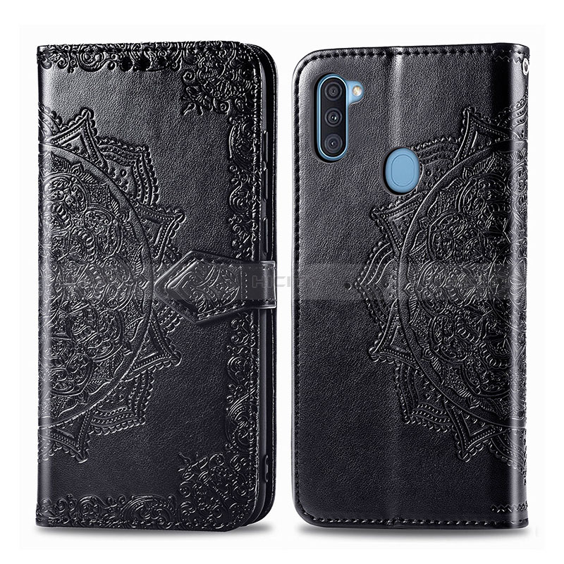 Custodia Portafoglio In Pelle Fantasia Modello Cover con Supporto per Samsung Galaxy M11