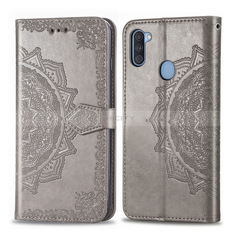 Custodia Portafoglio In Pelle Fantasia Modello Cover con Supporto per Samsung Galaxy M11