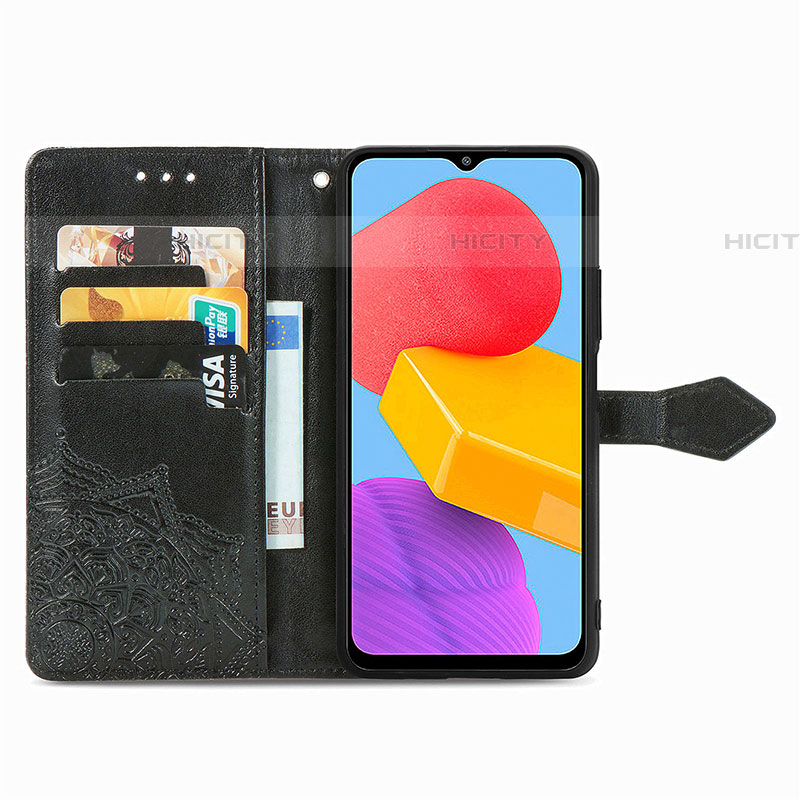 Custodia Portafoglio In Pelle Fantasia Modello Cover con Supporto per Samsung Galaxy M13 4G