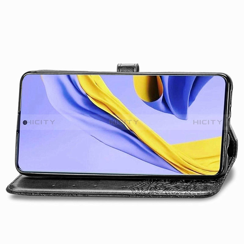 Custodia Portafoglio In Pelle Fantasia Modello Cover con Supporto per Samsung Galaxy M40S