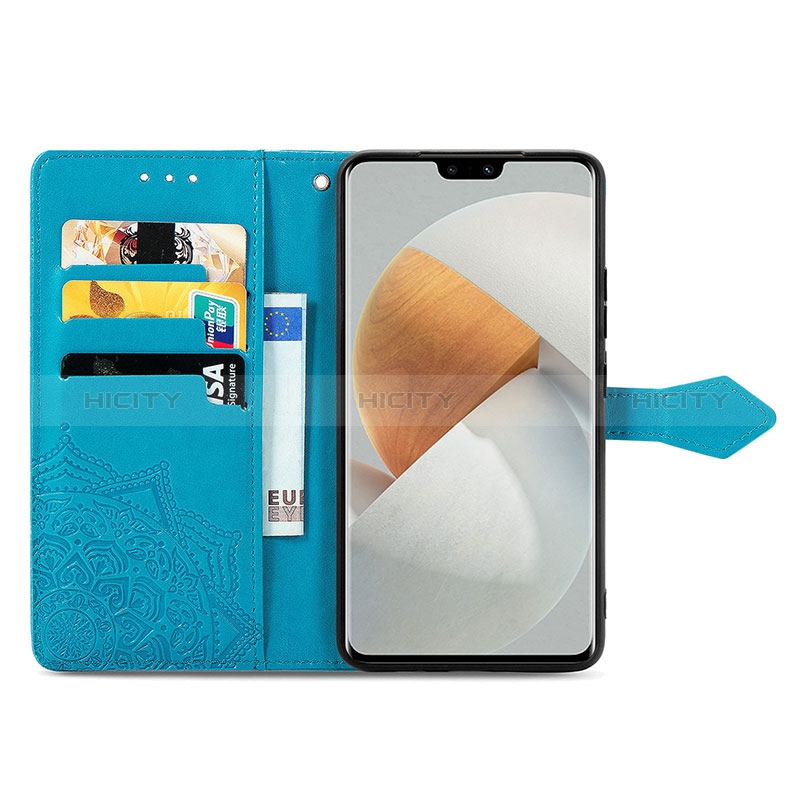 Custodia Portafoglio In Pelle Fantasia Modello Cover con Supporto per Vivo V23 Pro 5G