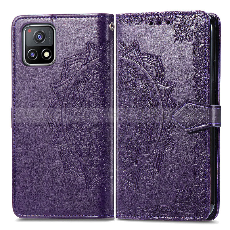 Custodia Portafoglio In Pelle Fantasia Modello Cover con Supporto per Vivo Y52s t1 5G