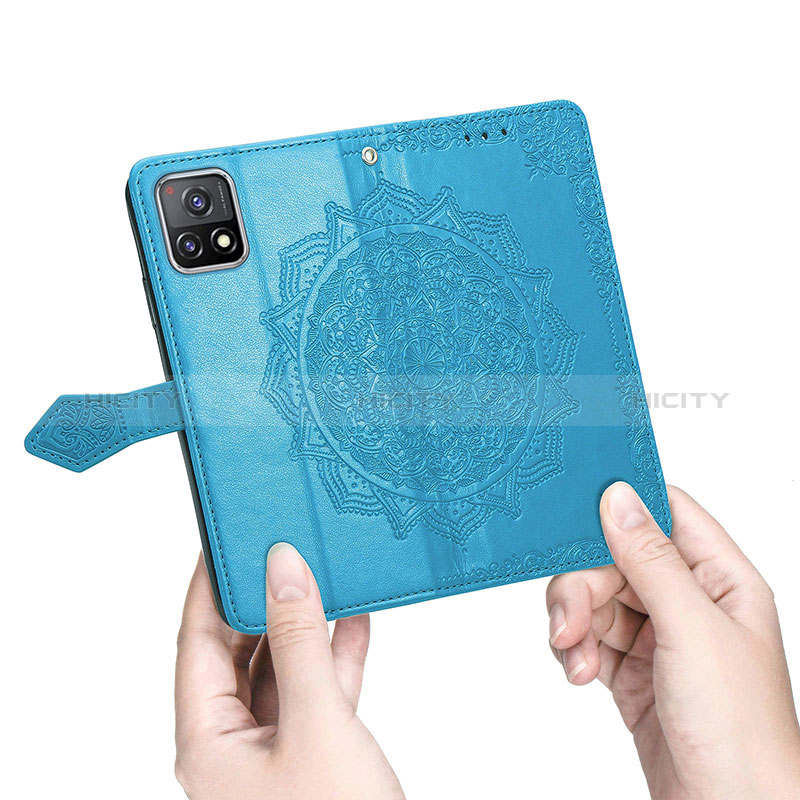 Custodia Portafoglio In Pelle Fantasia Modello Cover con Supporto per Vivo Y72 India