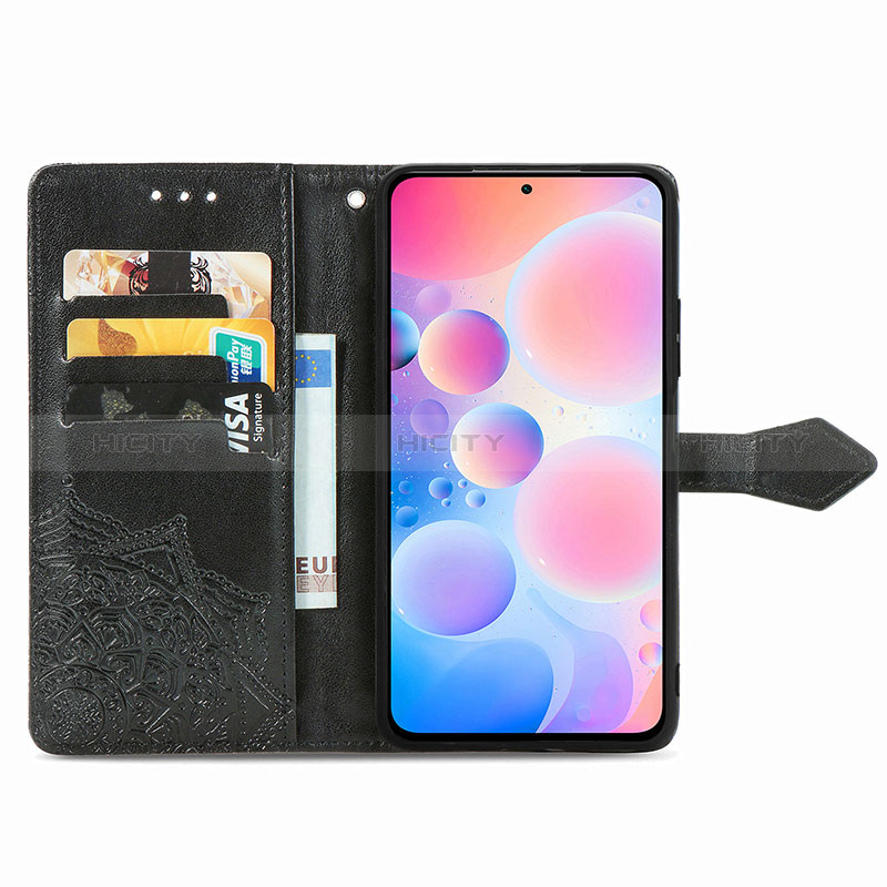 Custodia Portafoglio In Pelle Fantasia Modello Cover con Supporto per Xiaomi Mi 11i 5G