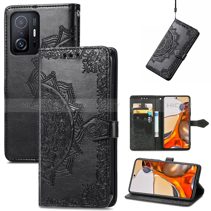 Custodia Portafoglio In Pelle Fantasia Modello Cover con Supporto per Xiaomi Mi 11T Pro 5G