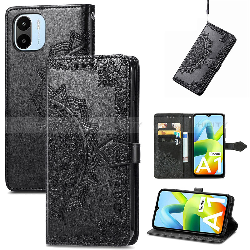 Custodia Portafoglio In Pelle Fantasia Modello Cover con Supporto per Xiaomi Poco C50