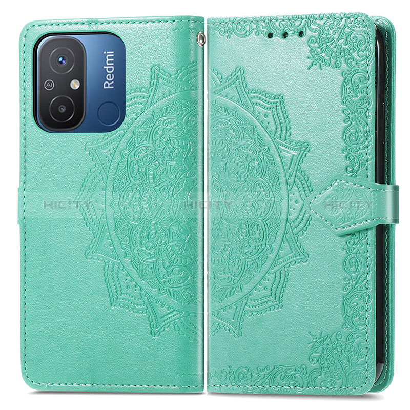 Custodia Portafoglio In Pelle Fantasia Modello Cover con Supporto per Xiaomi Poco C55