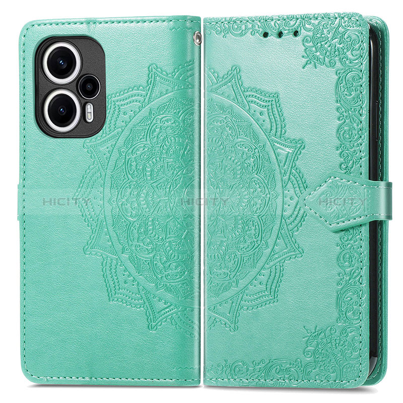 Custodia Portafoglio In Pelle Fantasia Modello Cover con Supporto per Xiaomi Poco F5 5G