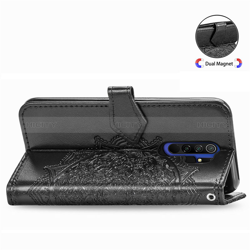 Custodia Portafoglio In Pelle Fantasia Modello Cover con Supporto per Xiaomi Poco M2