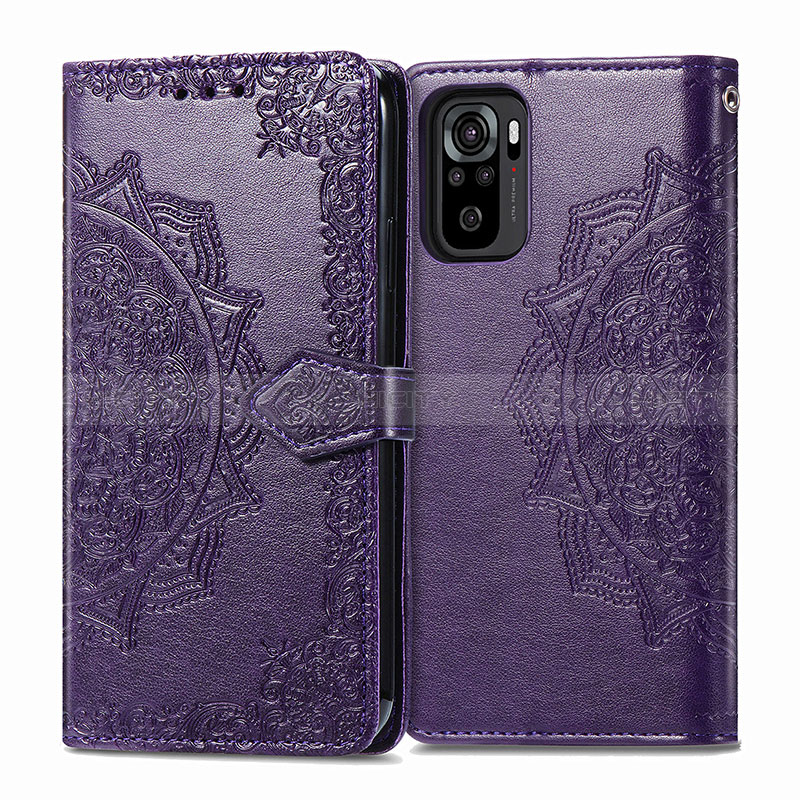 Custodia Portafoglio In Pelle Fantasia Modello Cover con Supporto per Xiaomi Poco M5S