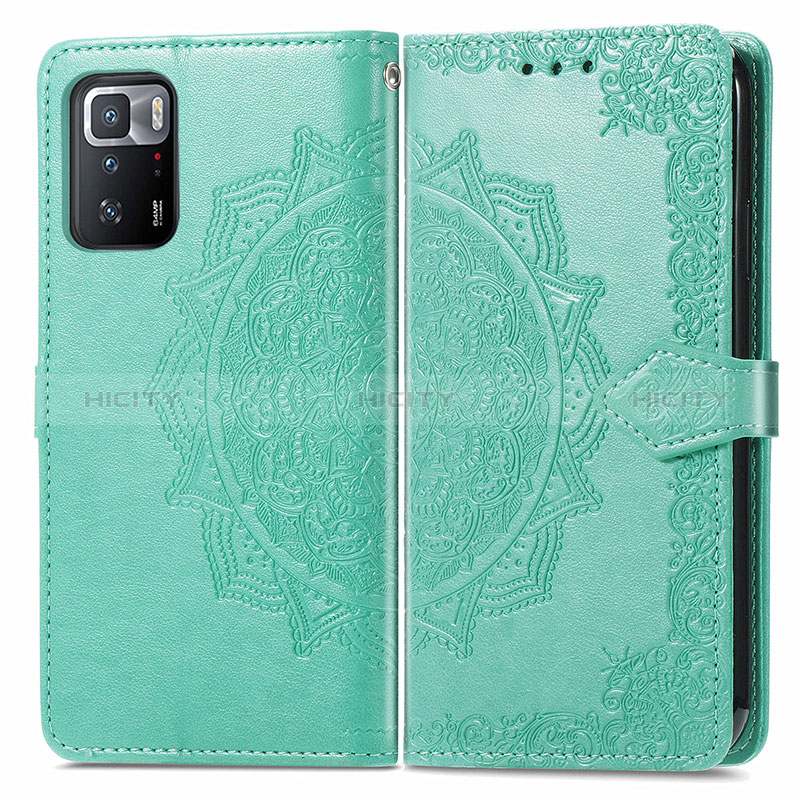 Custodia Portafoglio In Pelle Fantasia Modello Cover con Supporto per Xiaomi Poco X3 GT 5G