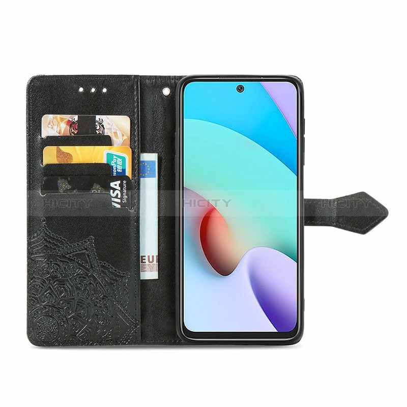 Custodia Portafoglio In Pelle Fantasia Modello Cover con Supporto per Xiaomi Redmi 10 (2022)