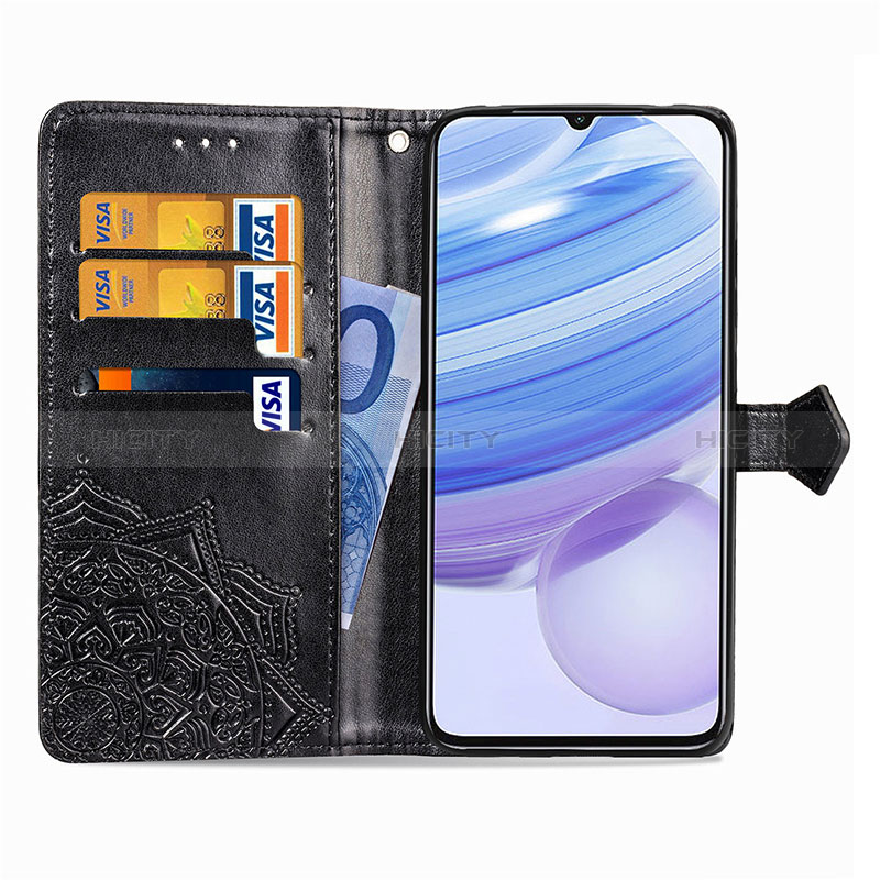 Custodia Portafoglio In Pelle Fantasia Modello Cover con Supporto per Xiaomi Redmi 10X Pro 5G