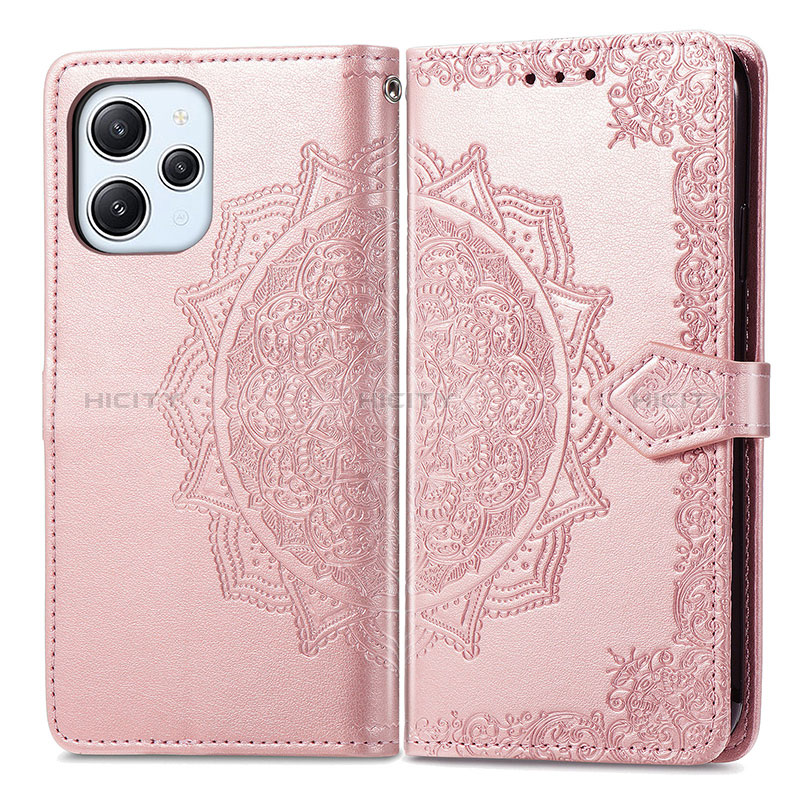 Custodia Portafoglio In Pelle Fantasia Modello Cover con Supporto per Xiaomi Redmi 12 4G