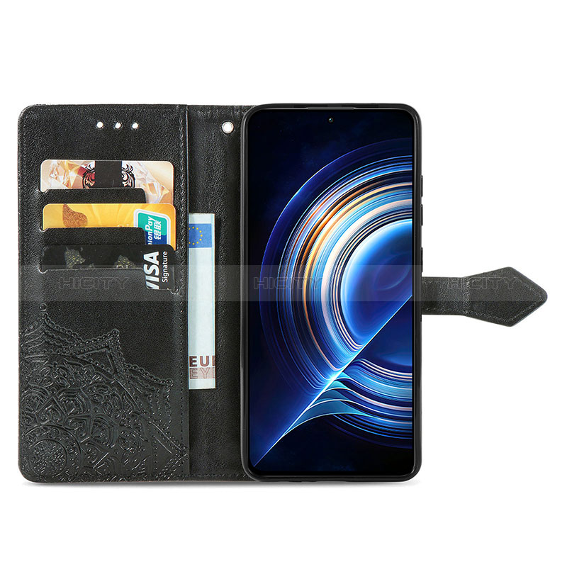 Custodia Portafoglio In Pelle Fantasia Modello Cover con Supporto per Xiaomi Redmi K50 5G