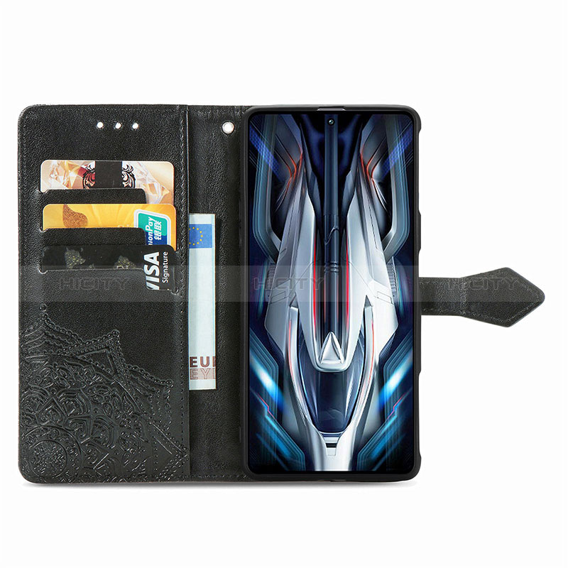 Custodia Portafoglio In Pelle Fantasia Modello Cover con Supporto per Xiaomi Redmi K50 Gaming AMG F1 5G