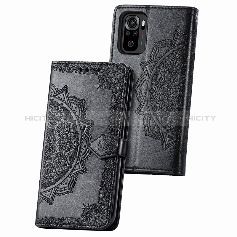 Custodia Portafoglio In Pelle Fantasia Modello Cover con Supporto per Xiaomi Redmi Note 10 4G