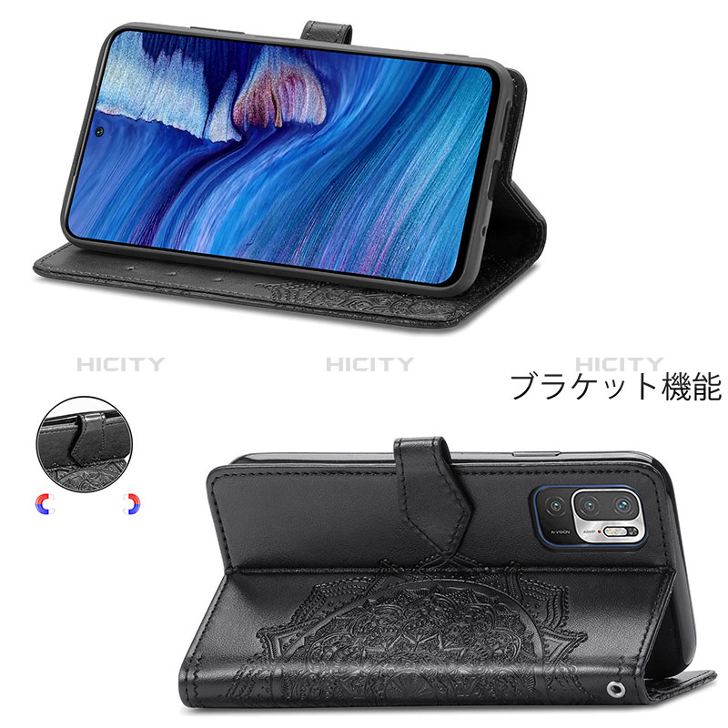 Custodia Portafoglio In Pelle Fantasia Modello Cover con Supporto per Xiaomi Redmi Note 10 JE 5G