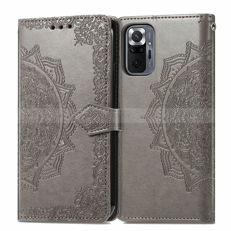 Custodia Portafoglio In Pelle Fantasia Modello Cover con Supporto per Xiaomi Redmi Note 10 Pro 4G