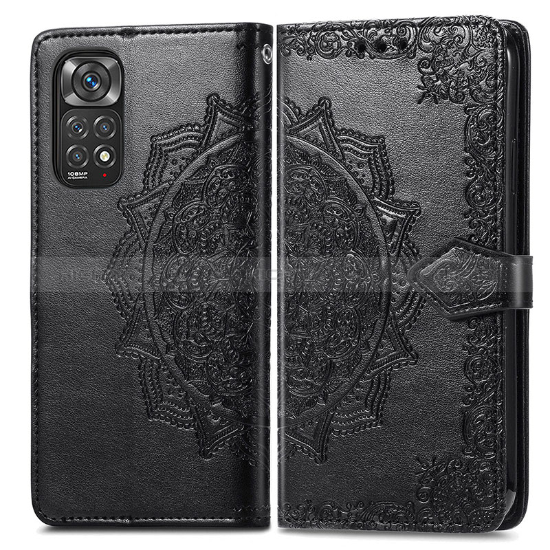 Custodia Portafoglio In Pelle Fantasia Modello Cover con Supporto per Xiaomi Redmi Note 11S 4G