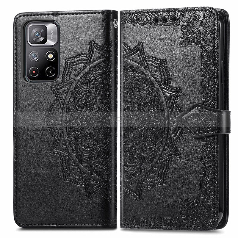 Custodia Portafoglio In Pelle Fantasia Modello Cover con Supporto per Xiaomi Redmi Note 11S 5G