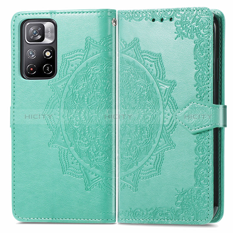 Custodia Portafoglio In Pelle Fantasia Modello Cover con Supporto per Xiaomi Redmi Note 11S 5G