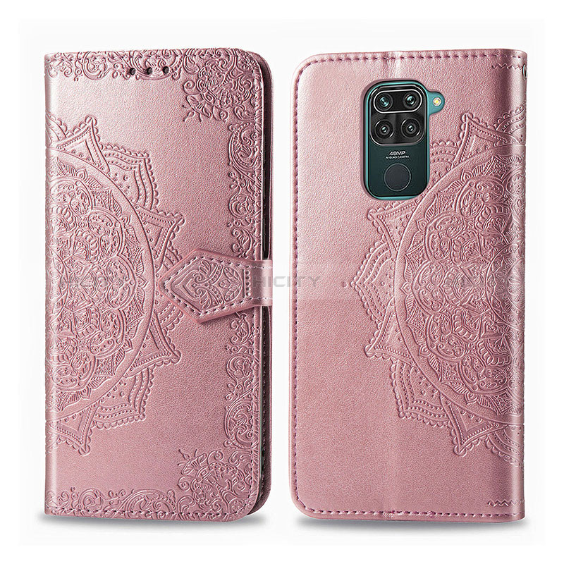Custodia Portafoglio In Pelle Fantasia Modello Cover con Supporto per Xiaomi Redmi Note 9