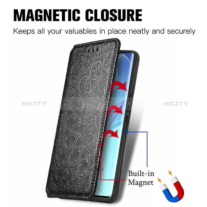 Custodia Portafoglio In Pelle Fantasia Modello Cover con Supporto S01D per Huawei Honor 60 Pro 5G