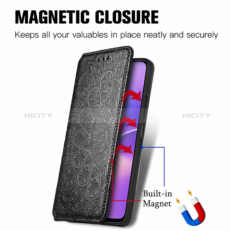 Custodia Portafoglio In Pelle Fantasia Modello Cover con Supporto S01D per Huawei Honor X30i