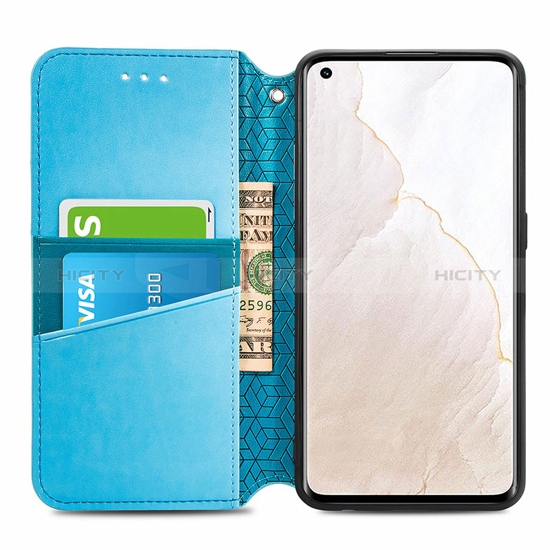 Custodia Portafoglio In Pelle Fantasia Modello Cover con Supporto S01D per Realme GT Master Explorer 5G