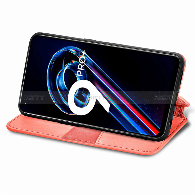 Custodia Portafoglio In Pelle Fantasia Modello Cover con Supporto S01D per Realme Narzo 50 Pro 5G