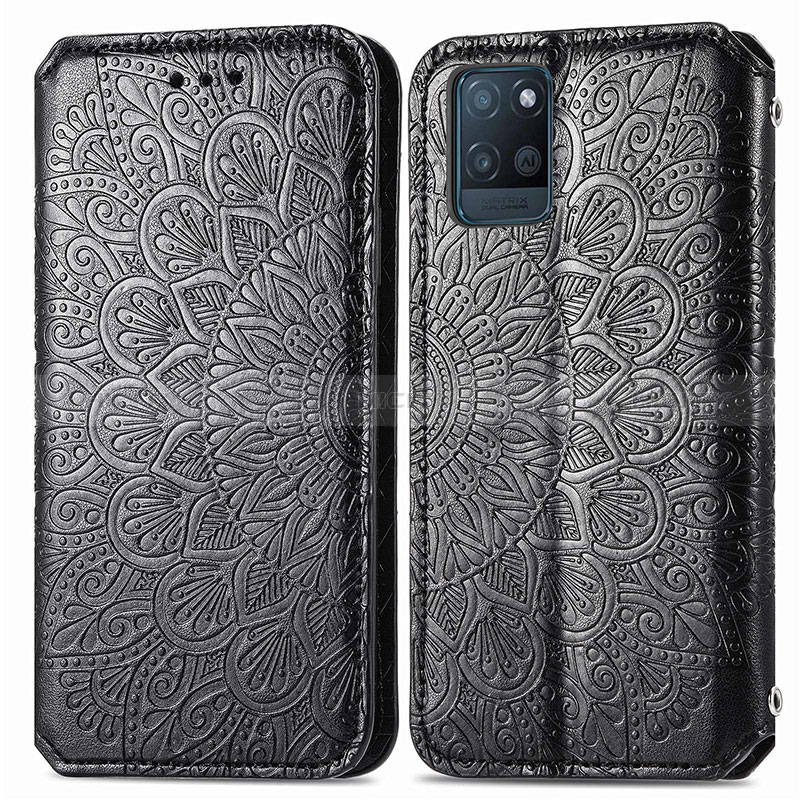 Custodia Portafoglio In Pelle Fantasia Modello Cover con Supporto S01D per Realme V11 5G