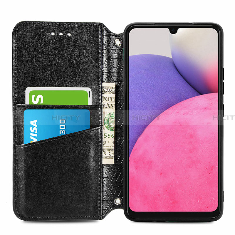 Custodia Portafoglio In Pelle Fantasia Modello Cover con Supporto S01D per Samsung Galaxy A33 5G