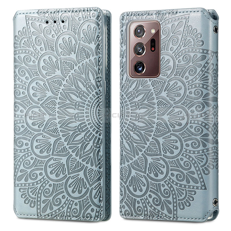 Custodia Portafoglio In Pelle Fantasia Modello Cover con Supporto S01D per Samsung Galaxy Note 20 Ultra 5G