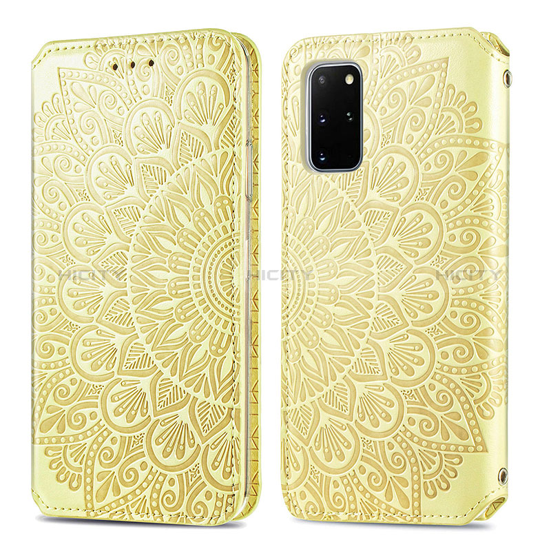 Custodia Portafoglio In Pelle Fantasia Modello Cover con Supporto S01D per Samsung Galaxy S20 Plus 5G