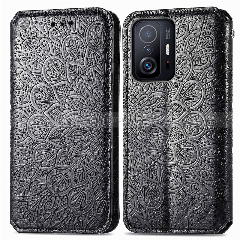 Custodia Portafoglio In Pelle Fantasia Modello Cover con Supporto S01D per Xiaomi Mi 11T Pro 5G