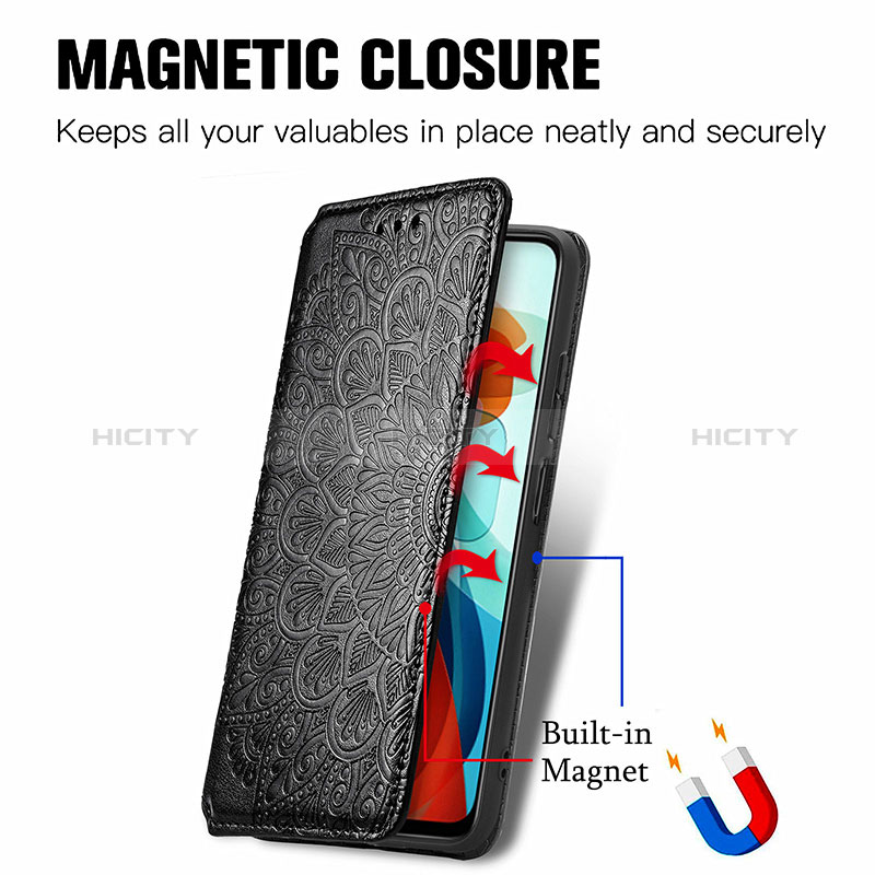 Custodia Portafoglio In Pelle Fantasia Modello Cover con Supporto S01D per Xiaomi Poco X3 GT 5G