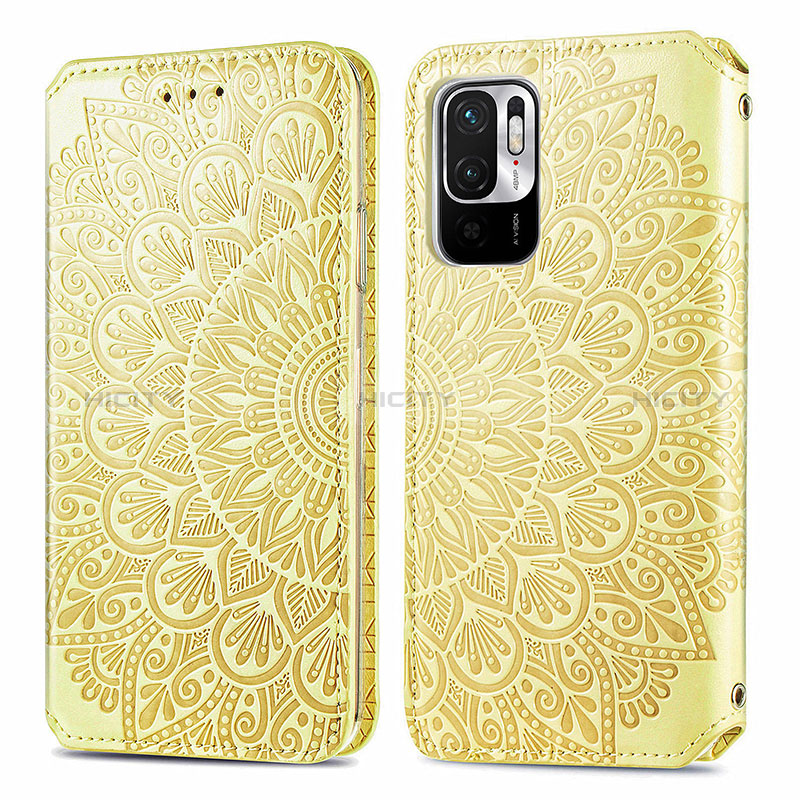 Custodia Portafoglio In Pelle Fantasia Modello Cover con Supporto S01D per Xiaomi Redmi Note 11 SE 5G