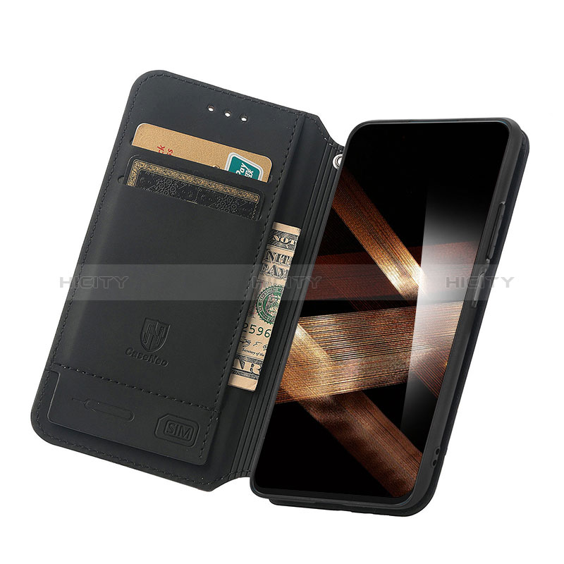 Custodia Portafoglio In Pelle Fantasia Modello Cover con Supporto S02D per Huawei Honor X8b