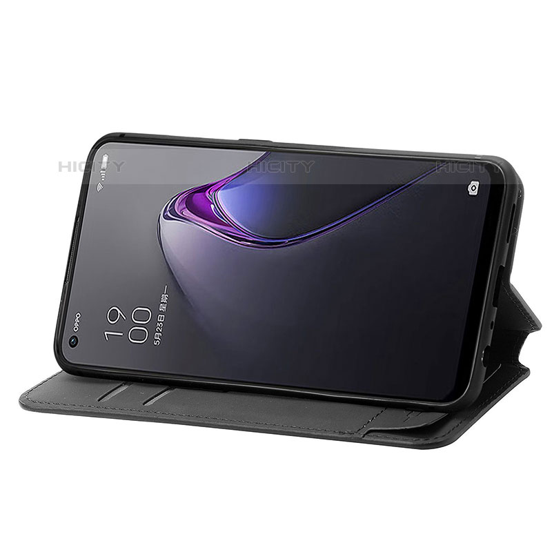 Custodia Portafoglio In Pelle Fantasia Modello Cover con Supporto S02D per Oppo Reno9 Pro 5G