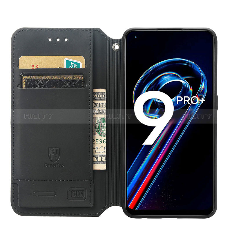 Custodia Portafoglio In Pelle Fantasia Modello Cover con Supporto S02D per Realme 9 4G