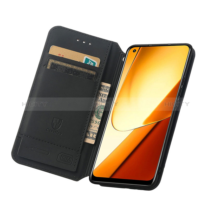 Custodia Portafoglio In Pelle Fantasia Modello Cover con Supporto S02D per Realme Narzo 60 5G