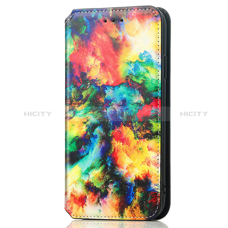 Custodia Portafoglio In Pelle Fantasia Modello Cover con Supporto S02D per Samsung Galaxy A23 5G