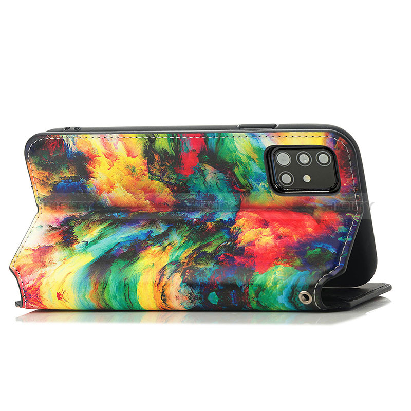 Custodia Portafoglio In Pelle Fantasia Modello Cover con Supporto S02D per Samsung Galaxy M40S