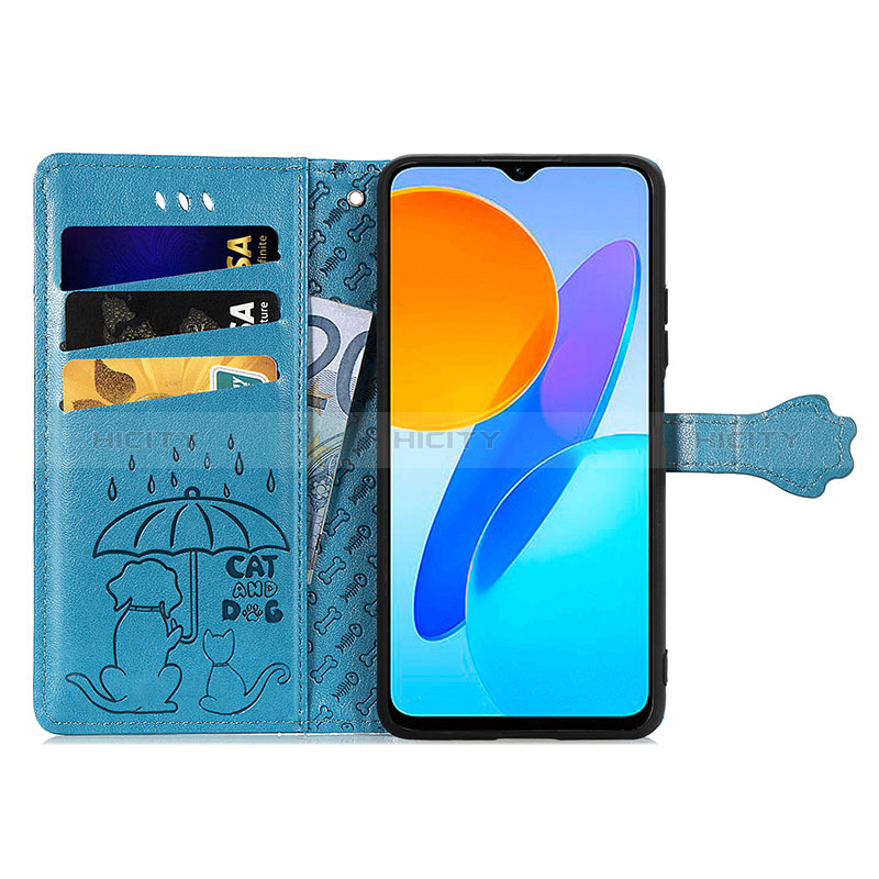 Custodia Portafoglio In Pelle Fantasia Modello Cover con Supporto S03D per Huawei Honor 70 Lite 5G