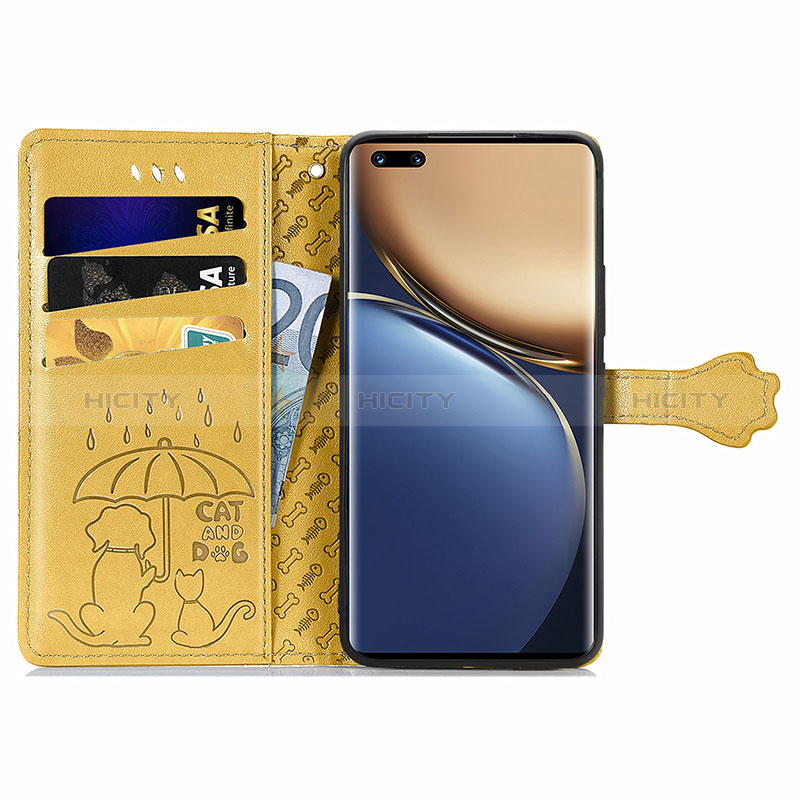 Custodia Portafoglio In Pelle Fantasia Modello Cover con Supporto S03D per Huawei Honor Magic3 Pro 5G